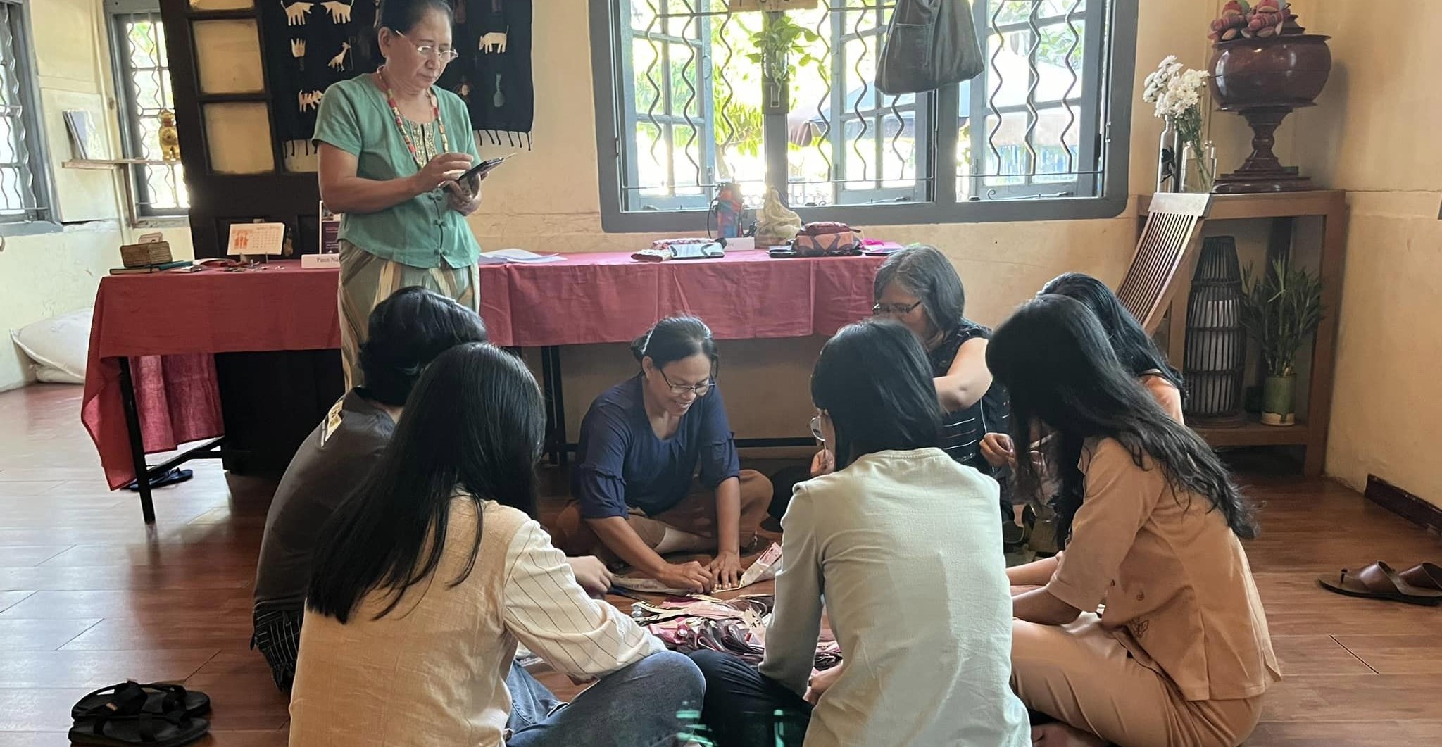workshop with youth delegates