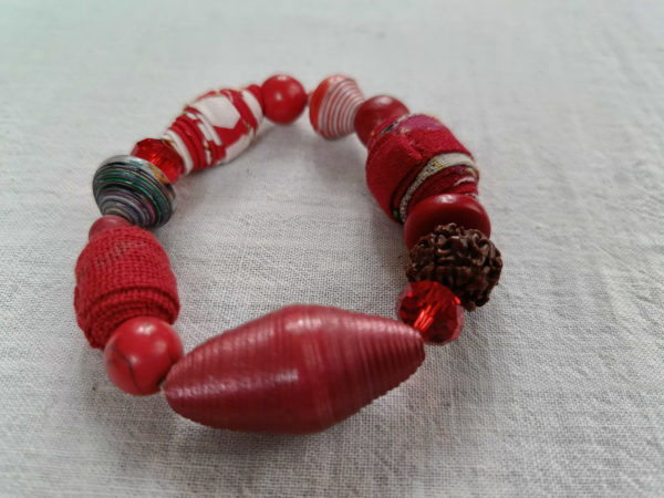 Paper Bead Bracelet