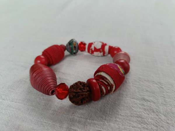 Paper Bead Bracelet
