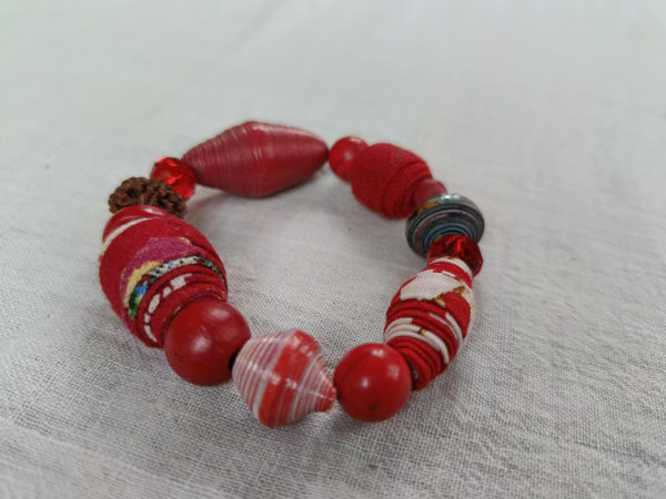 Paper Bead Bracelet