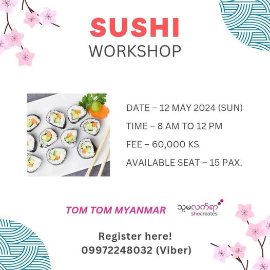 Sushi Workshop Ad Sushi Workshop Ad