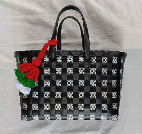 Recycle Plastic Woven Basket