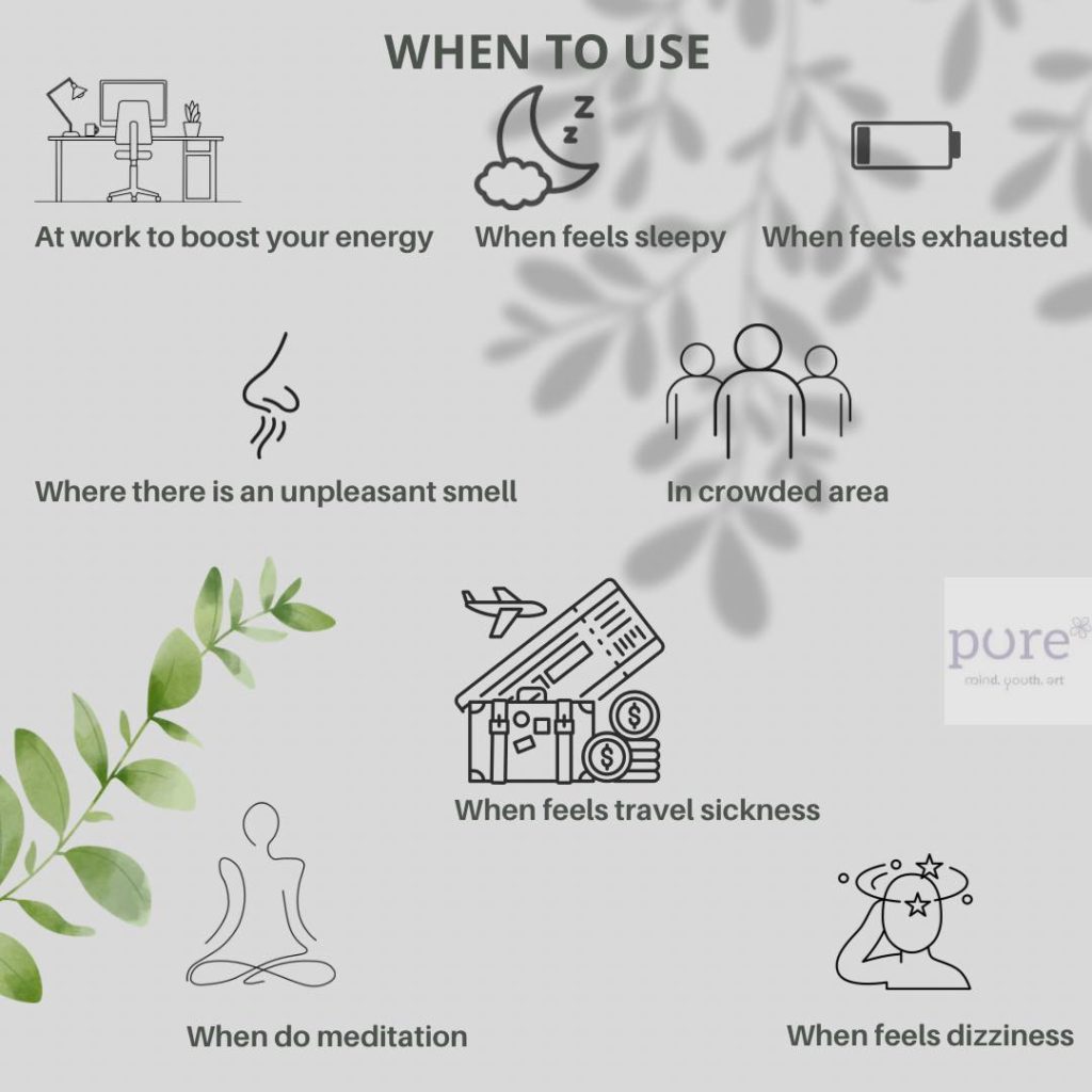 Herbal Inhaler - When to use