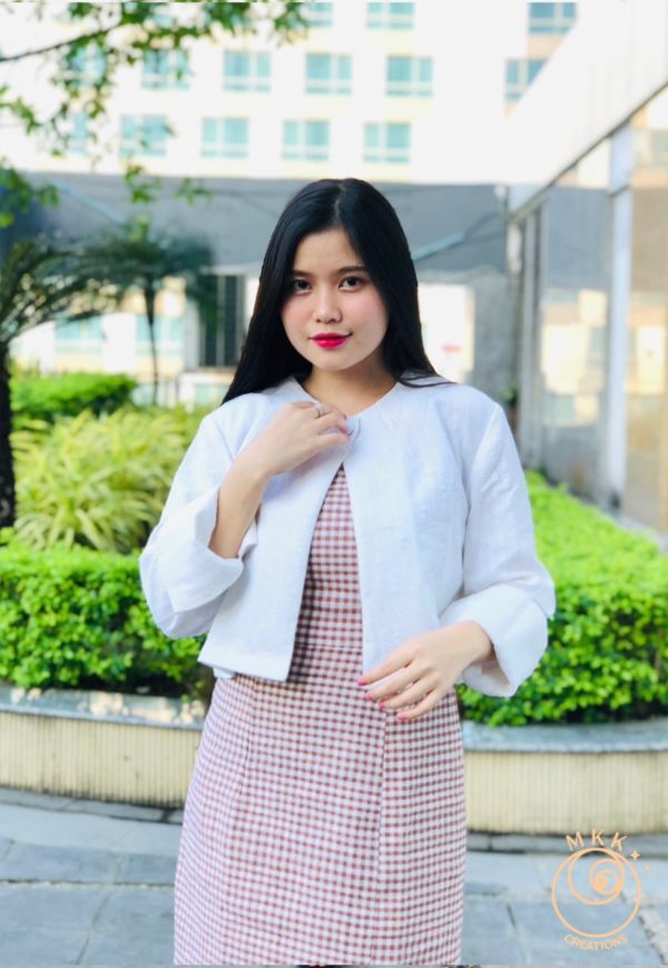 Cotton Cardigan - White