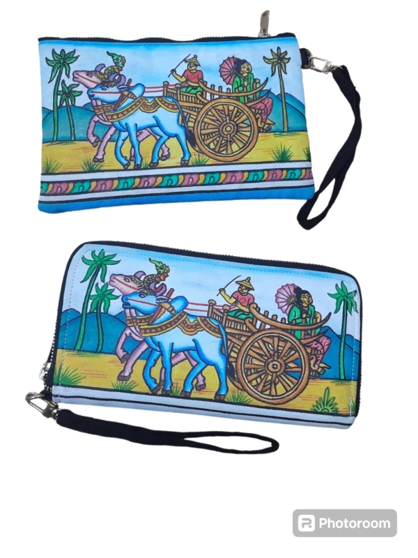 Hand Painting Bag - Purse