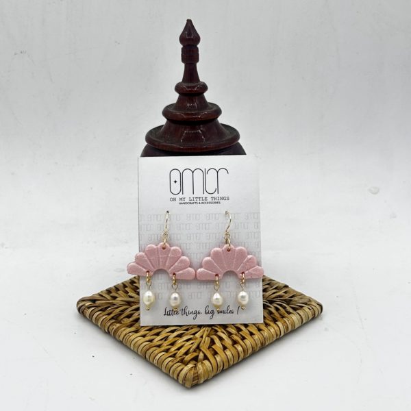 Earrings (OMLT): Pink