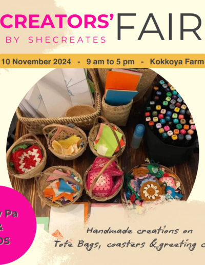 Daw Pa + Sharing Our Strength – Handmade Creations on Tote Bag, Coaster and Greeting Card