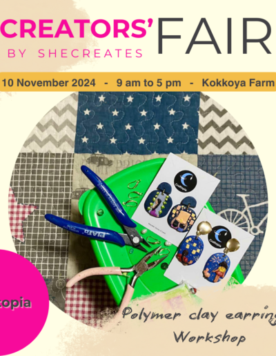 Craftopia – Polymer Clay Earrings Workshop