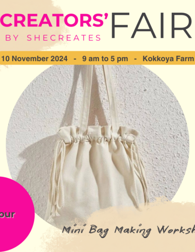 T Four Fashion – Mini Bag Workshop