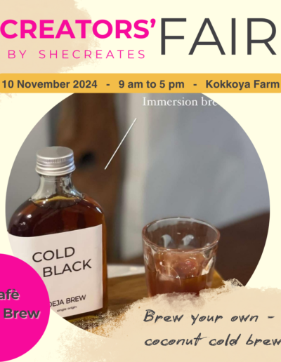 Café Deja Brew – Brew Your Own – Coconut Cold Brew