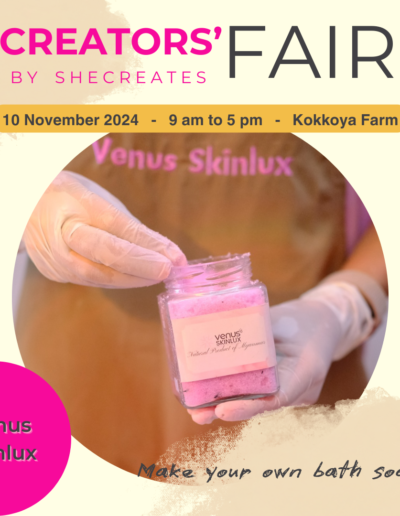 Venus Skinlux – Create Your Own Relaxing Bath Soak