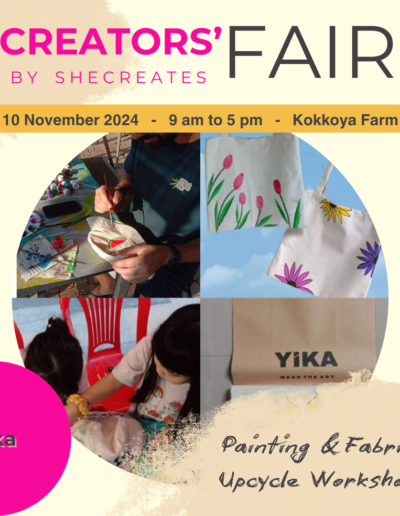YIKA– Painting & Fabric Upcycle Workshop