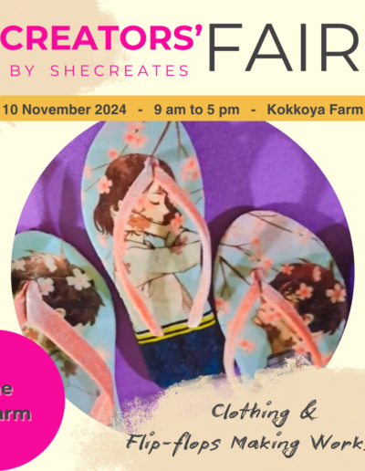 the Charm – Clothing & Flip-Flops Making Workshop