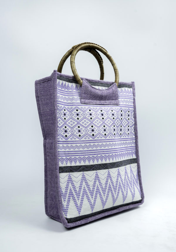 Rovender – Rattan Handle Bag